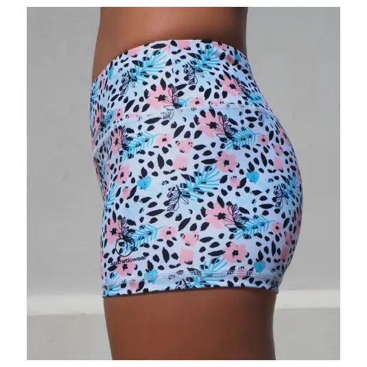 Women’s Leopard Print Shorts - Booty Shorts